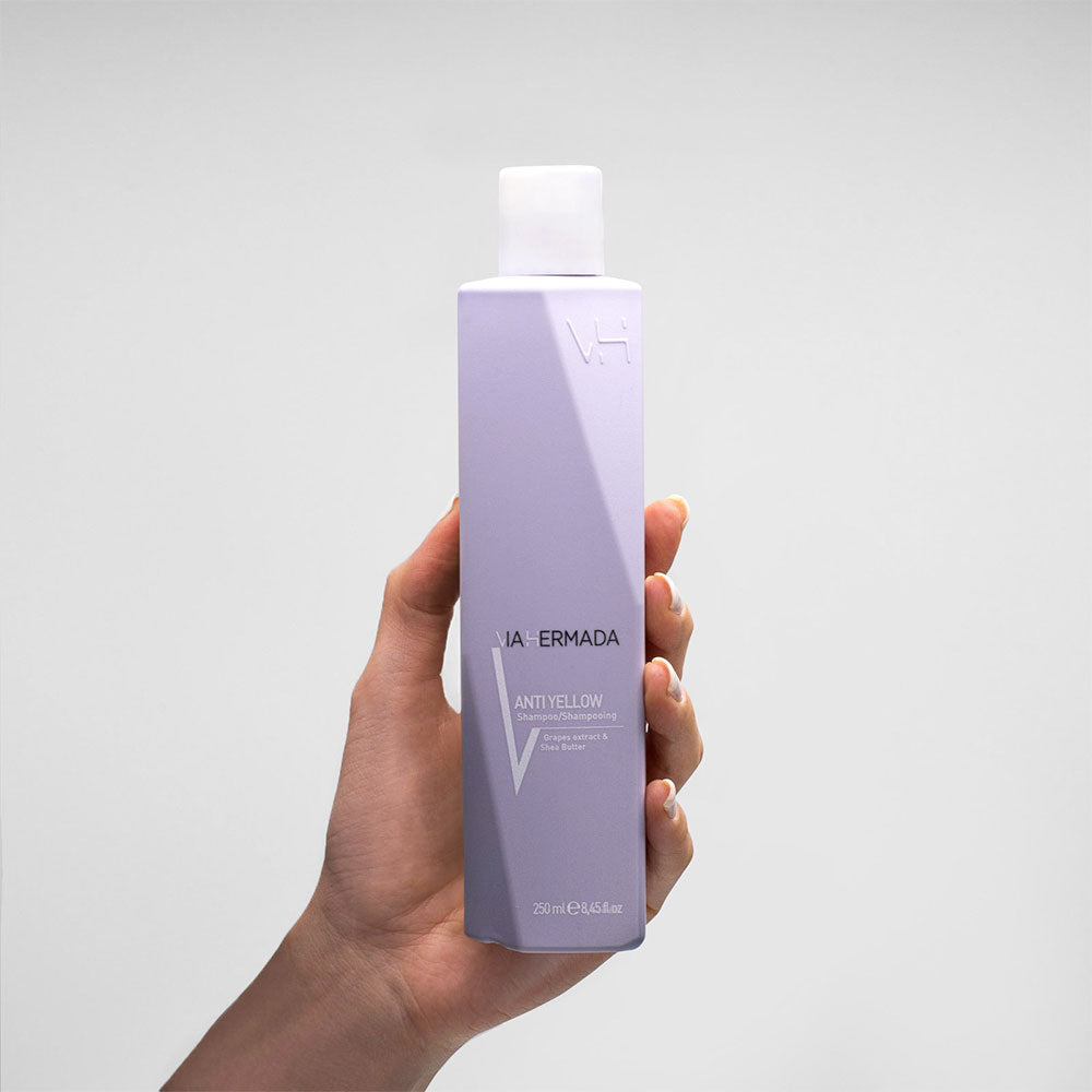 VIAHERMADA Anti-Yellow Shampoo 250ml - shampoo antigiallo