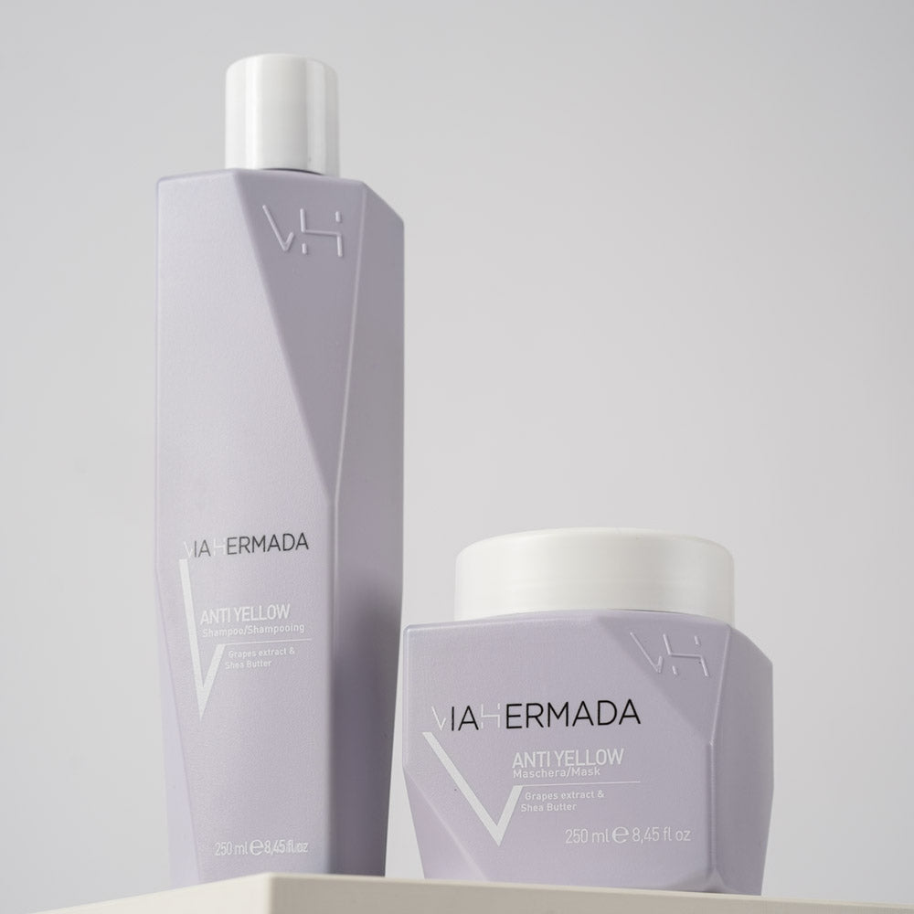 VIAHERMADA Anti-Yellow Shampoo 250ml - shampoo antigiallo