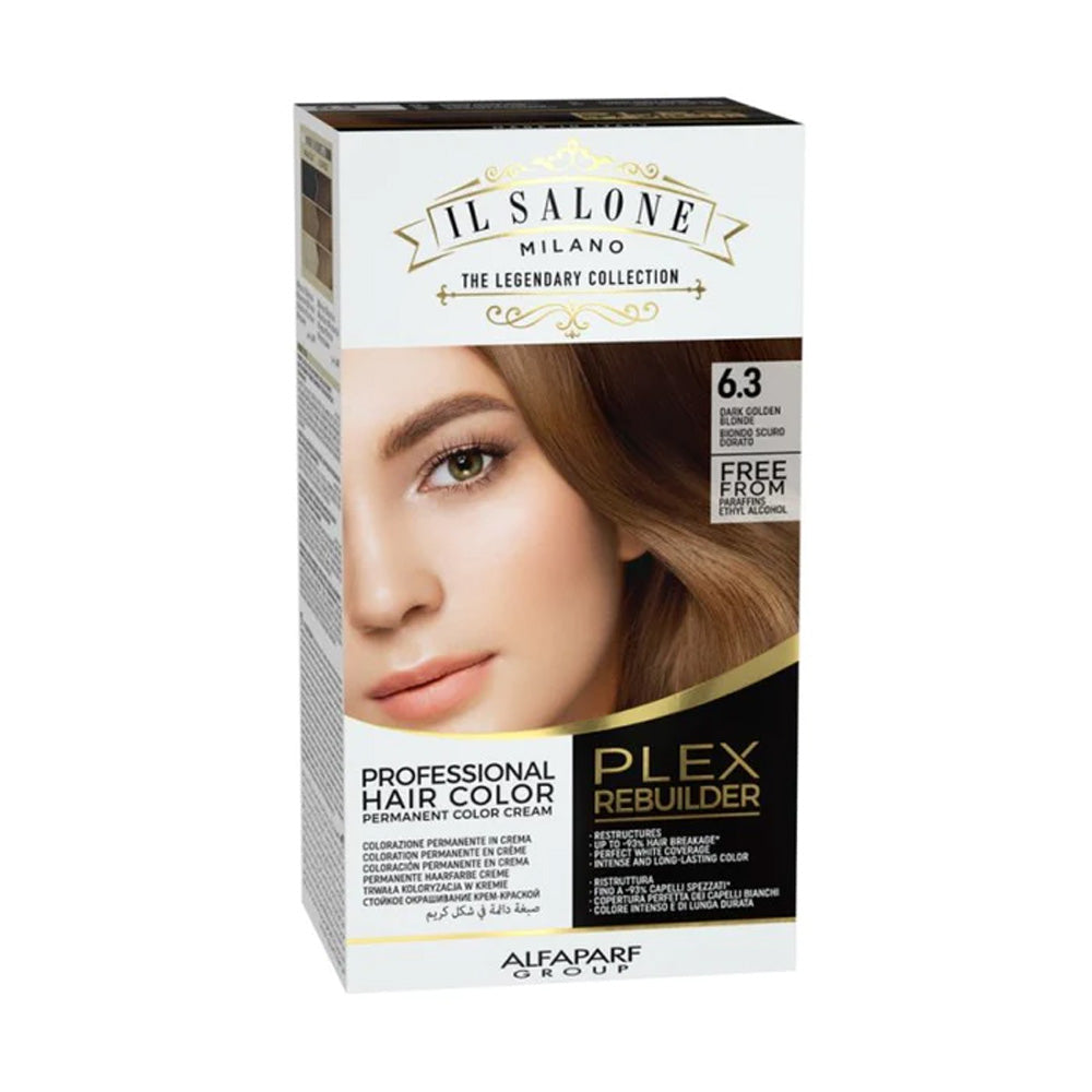 Alfaparf Milano Il Salone Plex Rebuilder Color Kit 6.3 Biondo Scuro Dorato
