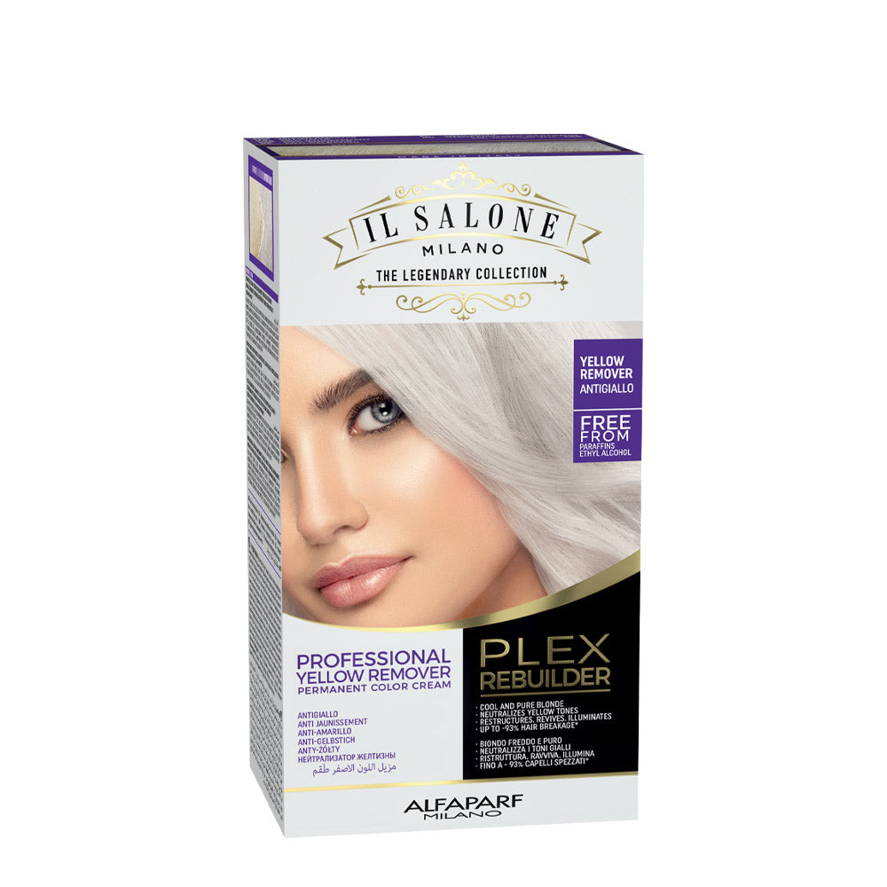 Alfaparf Milano Il Salone Plex Rebuilder Color Kit Yellow Remover - antigiallo