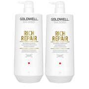 Goldwell Dualsenses Rich Repair Restoring Shampoo 1000ml Conditioner 1000ml