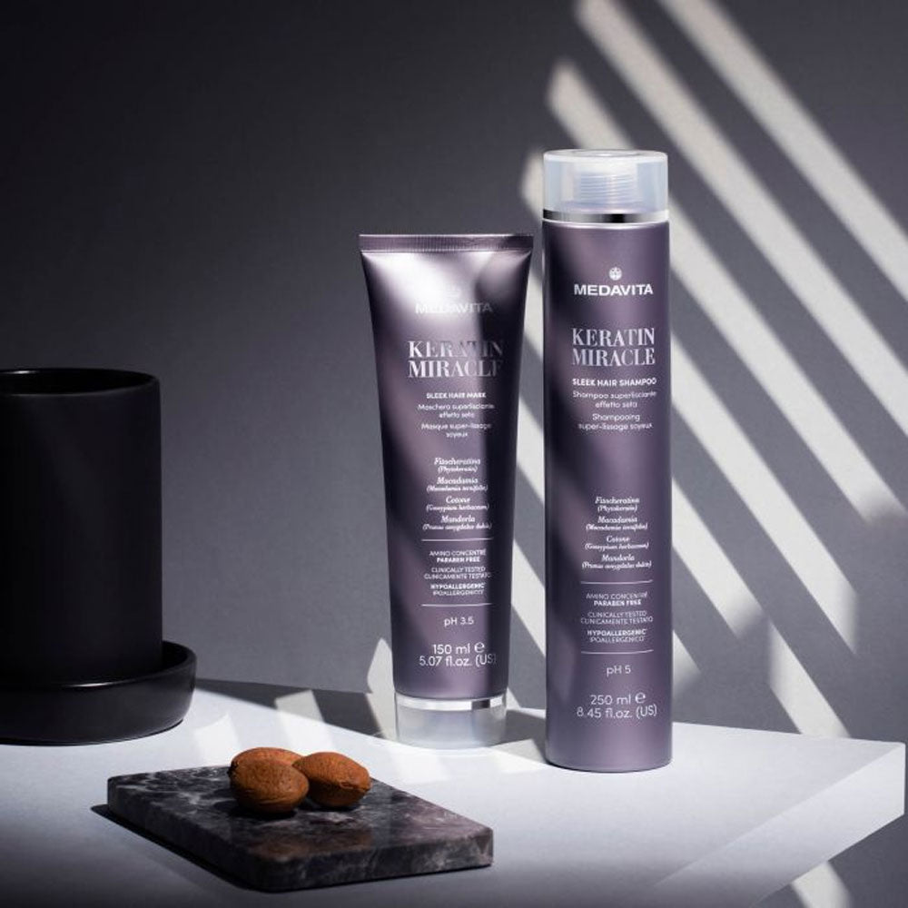 Medavita Lunghezze Keratin Miracle Sleek Hair Shampoo 55ml