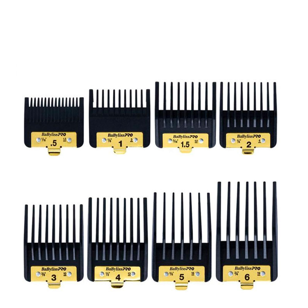 Babyliss Pro 4Artist FXPCGE Premium Clipper Guards - set da 8 rialzi