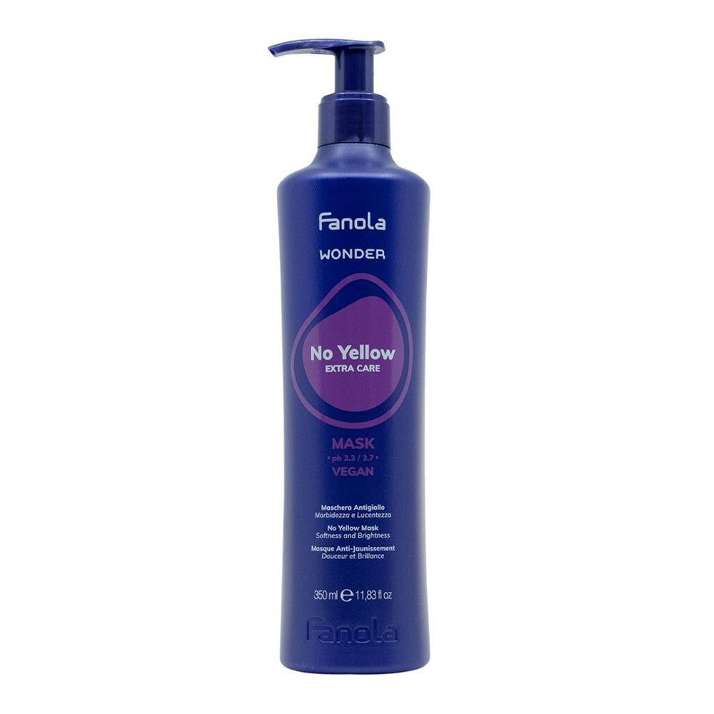 Fanola Wonder No Yellow Extra Care Mask 350ml -  maschera antigiallo