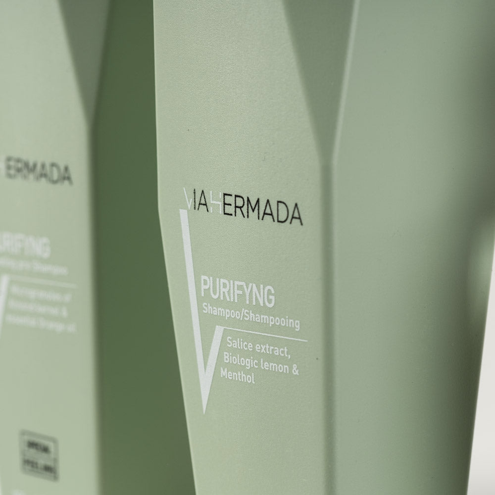 VIAHERMADA Purifyng  Shampoo 250ml - shampoo purificante cute grassa