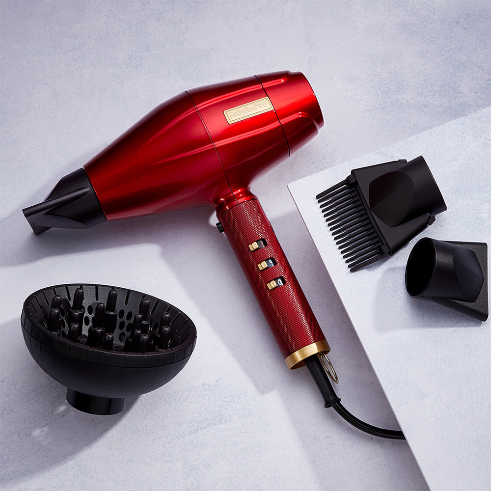 Babyliss Pro 4Artist RedFx Asciugacapelli FXBDG1E- asciugacapelli da 2200W