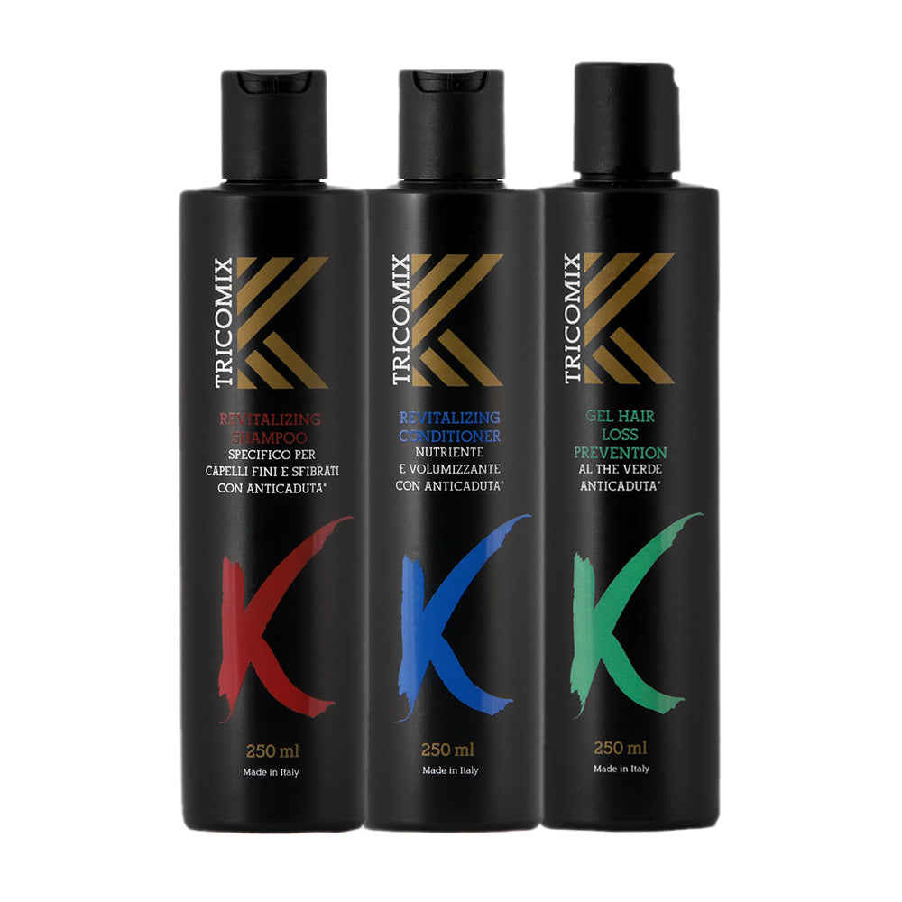 Tricomix Revitalizing Shampoo250ml Condtioner250ml Gel Hair Loss Prevention250ml