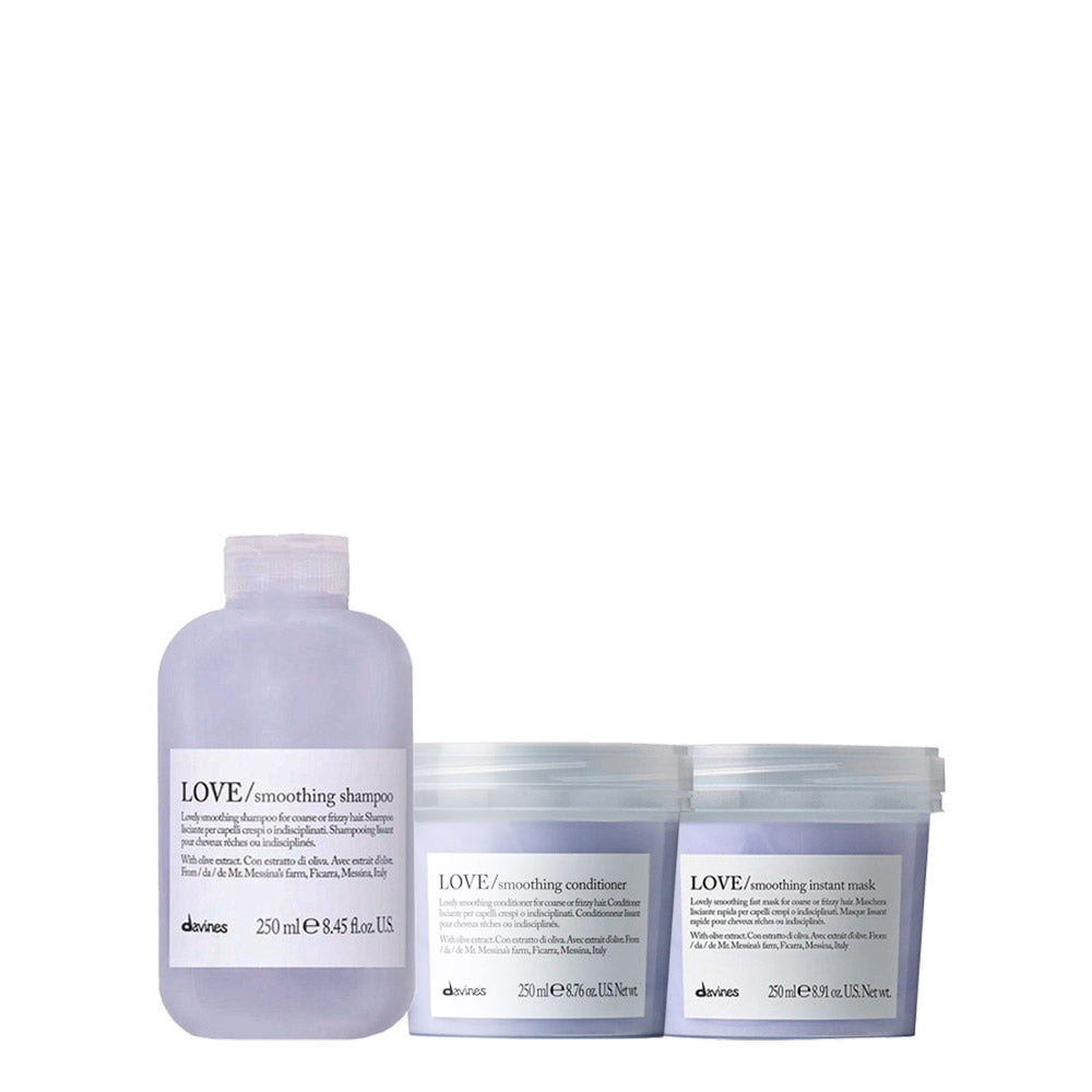 Davines Essential HairCare Love Smoothing Trio Set