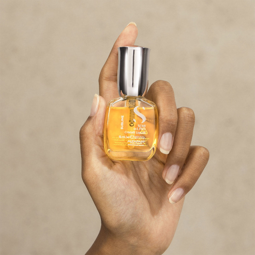 Alfaparf Milano Semi Di Lino Sublime Cristalli Liquidi 15ml - siero illuminante