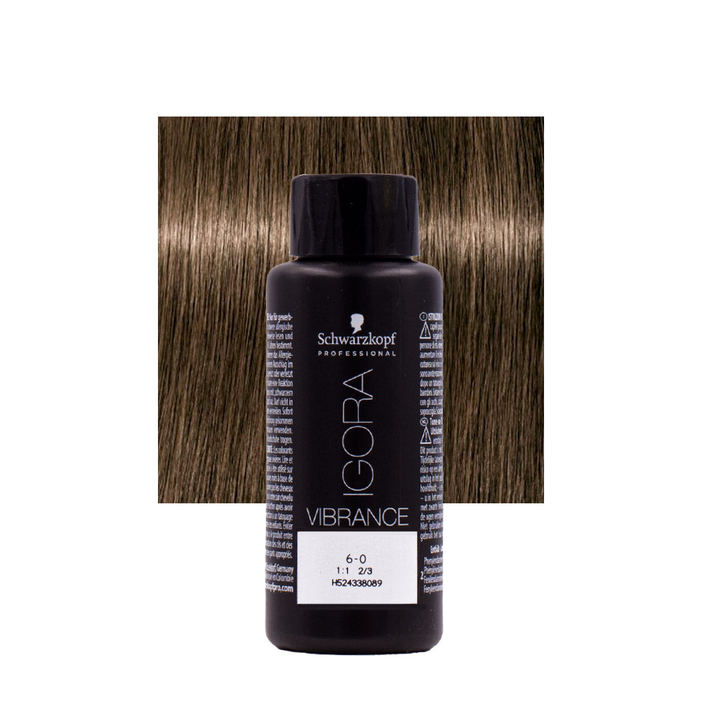 Schwarzkopf Igora Vibrance 6-0 Biondo Scuro Naturale 60ml