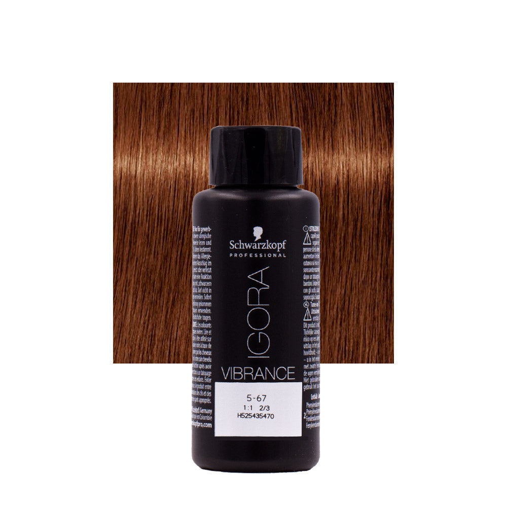 Schwarzkopf Igora Vibrance 5-67 Castano Chiaro Cioccolato Rame 60ml