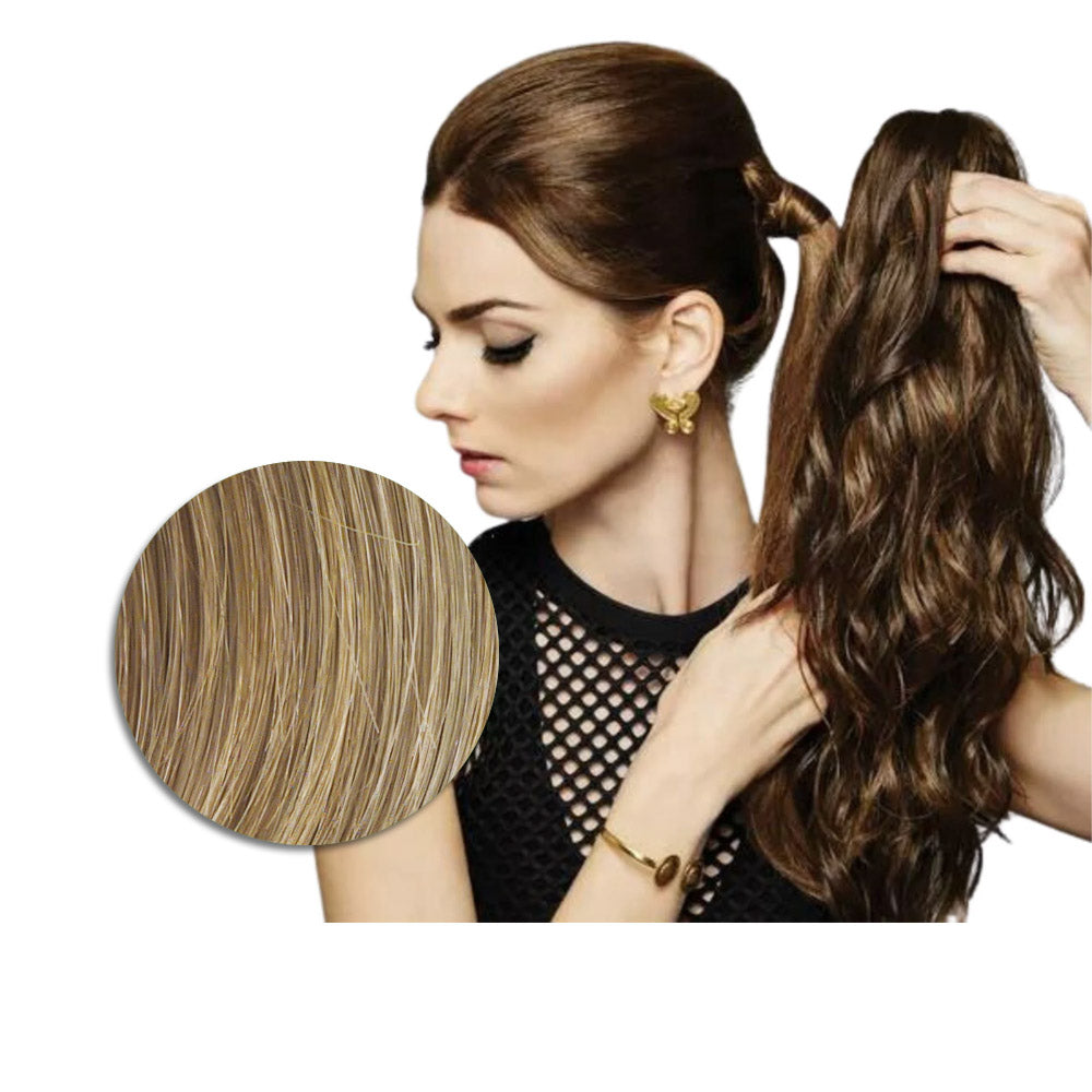 Hairdo Coda con Onde con Mollettone R14/25  Biondo Caldo 46cm