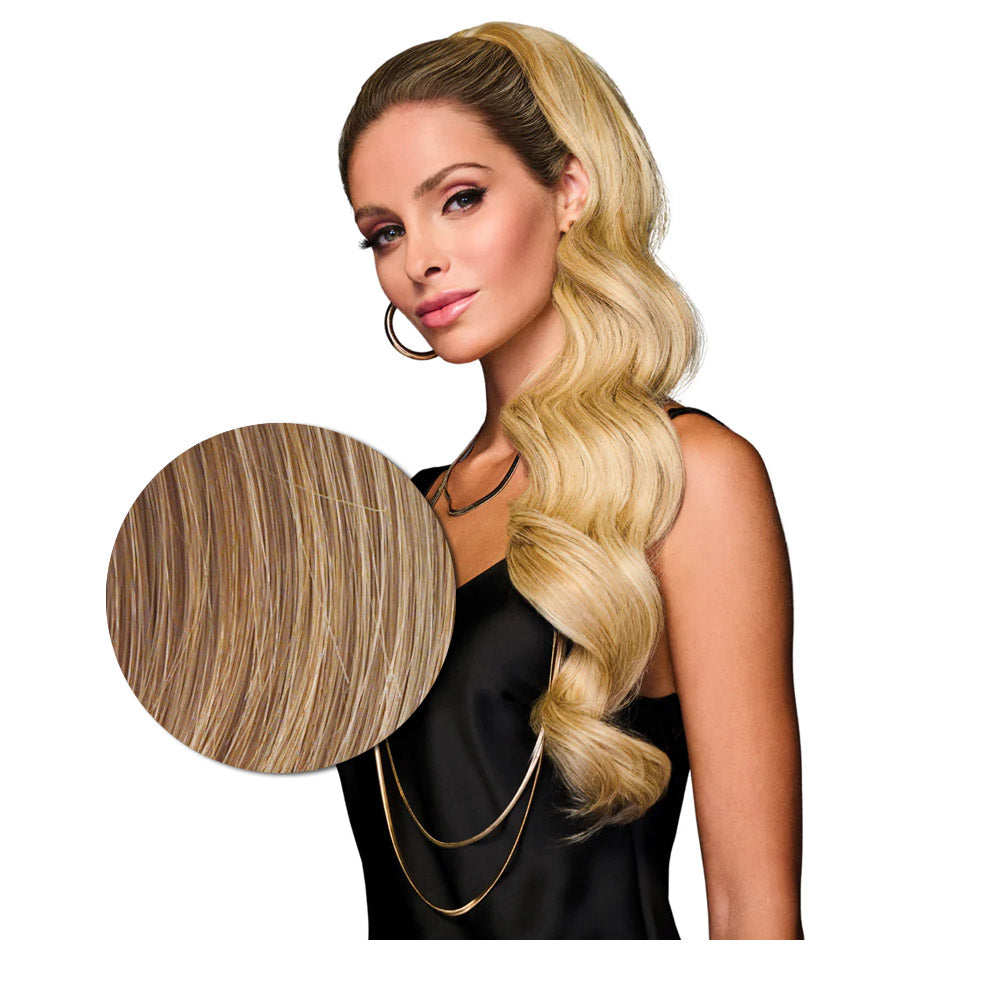 Hairdo Coda Mossa con Clip R14/25  Biondo Caldo 69cm