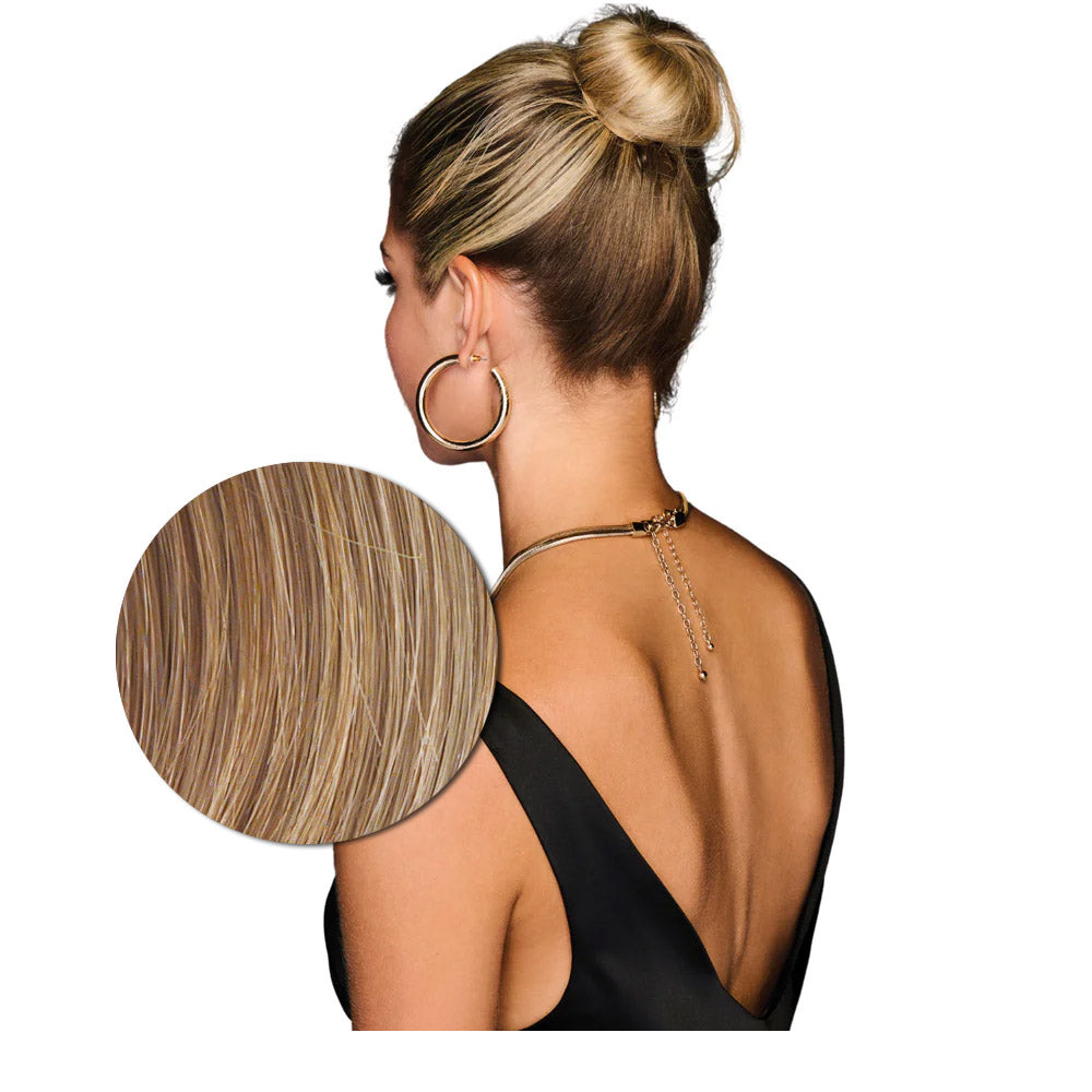 Hairdo Coda Mossa con Clip R14/25  Biondo Caldo 69cm