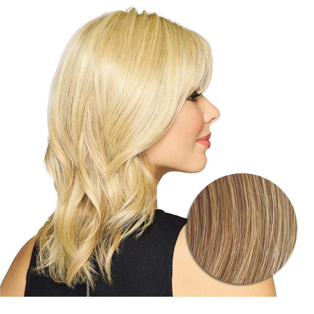 Hairdo Topper Stylish Wave R14/25 Biondo Caldo - toupet con onde