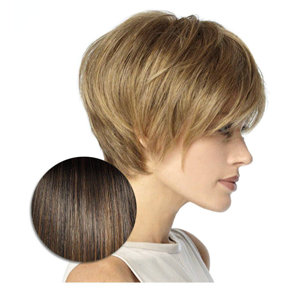 Hairdo  Milano RL8/29SS Castano Medio Nocciola - parrucca taglio corto