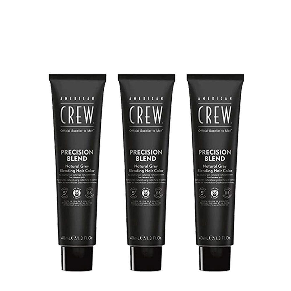 American Crew Precision Blend Dark 3x40ml 2/3 -  tinta capelli e barba