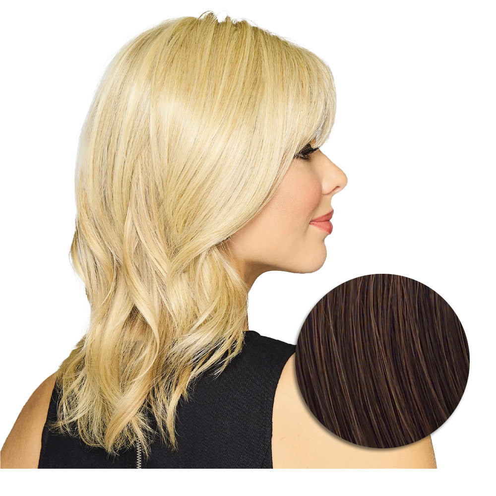 Hairdo Topper Stylish Wave R6/30H Castano Medio Ramato - toupet con onde