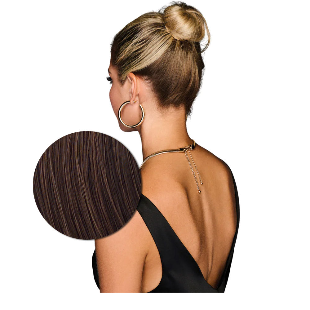 Hairdo Coda Mossa con Clip R6/30H Castano Medio Ramato 69cm