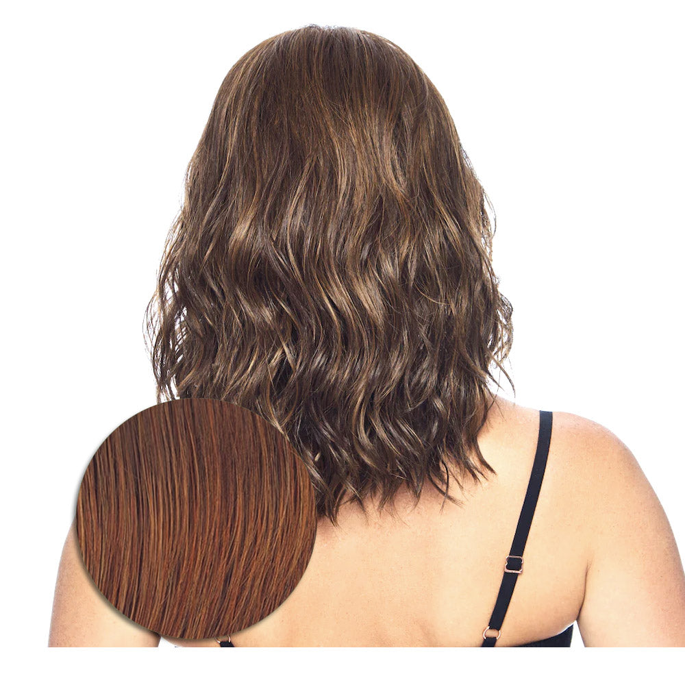 Hairdo Courtside Waves RL32/31  Castano Medio Rubino - parrucca taglio medio