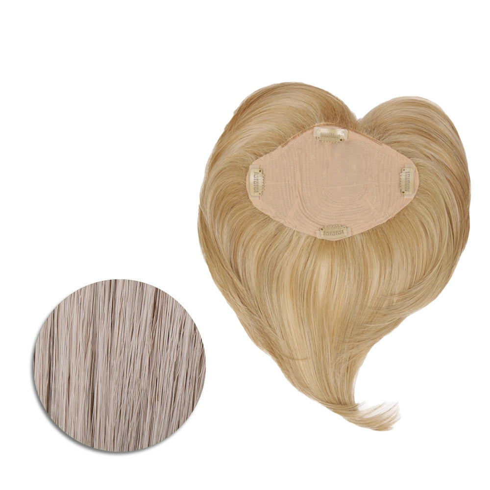 Hairdo Topper Top It Off R56/60 Grigio Chiaro - toupet con clip removibili