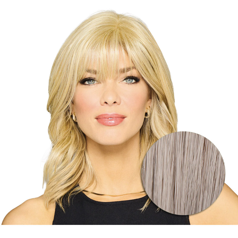 Hairdo Topper Stylish Wave R56/60 Grigio Chiaro - toupet con onde