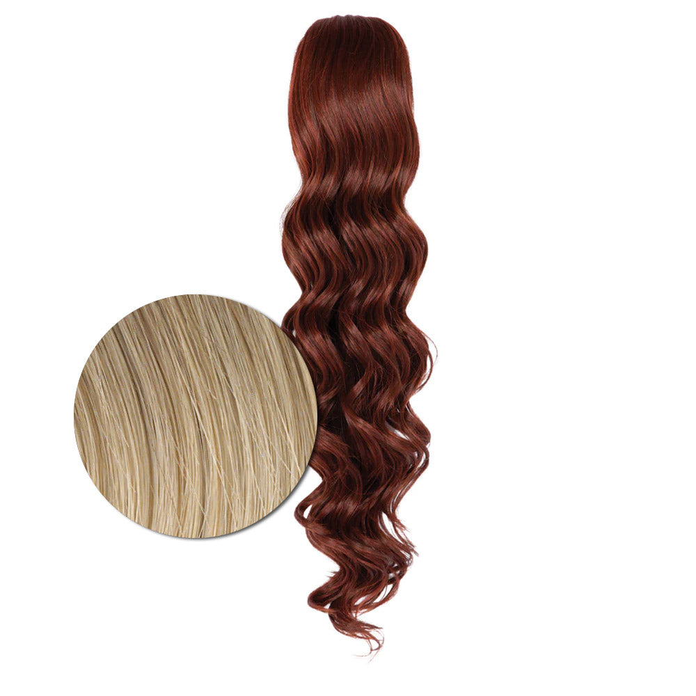 Hairdo Coda Mossa con Clip R14/88 Biondo Chiaro 69cm