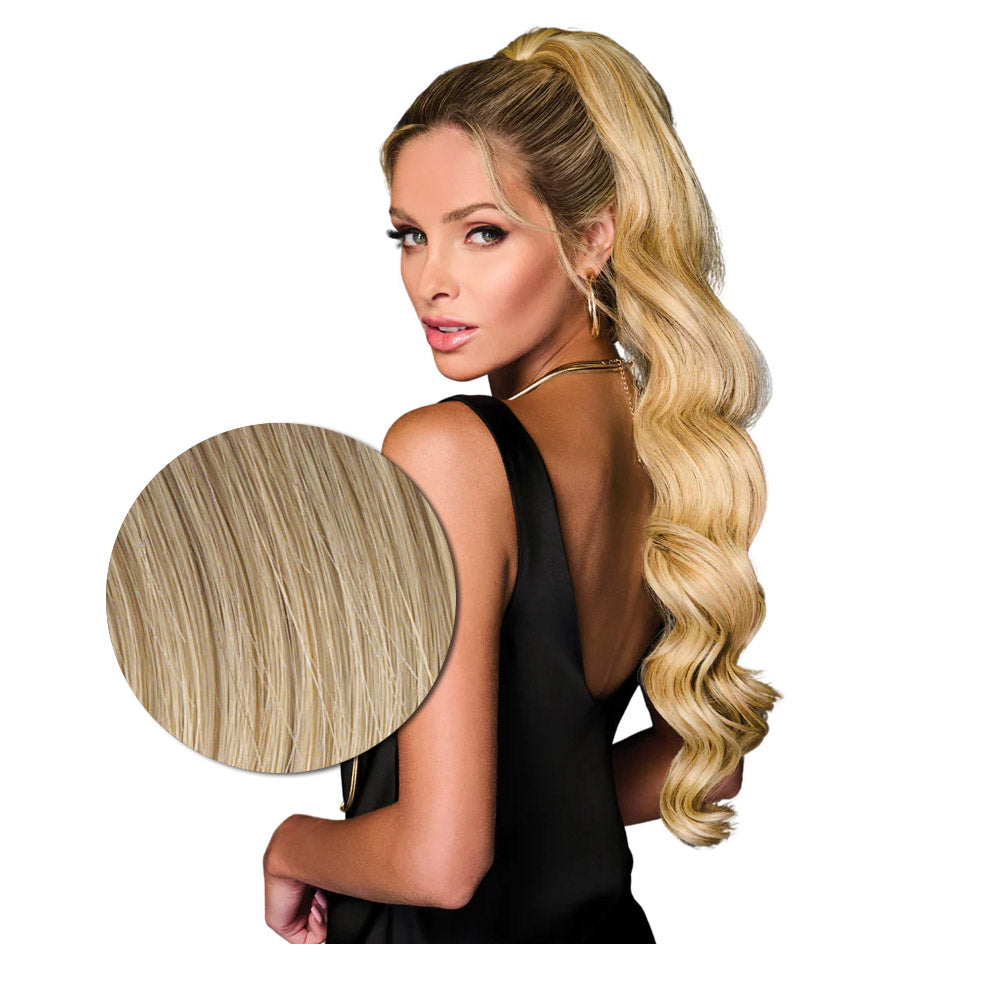 Hairdo Coda Mossa con Clip R14/88 Biondo Chiaro 69cm