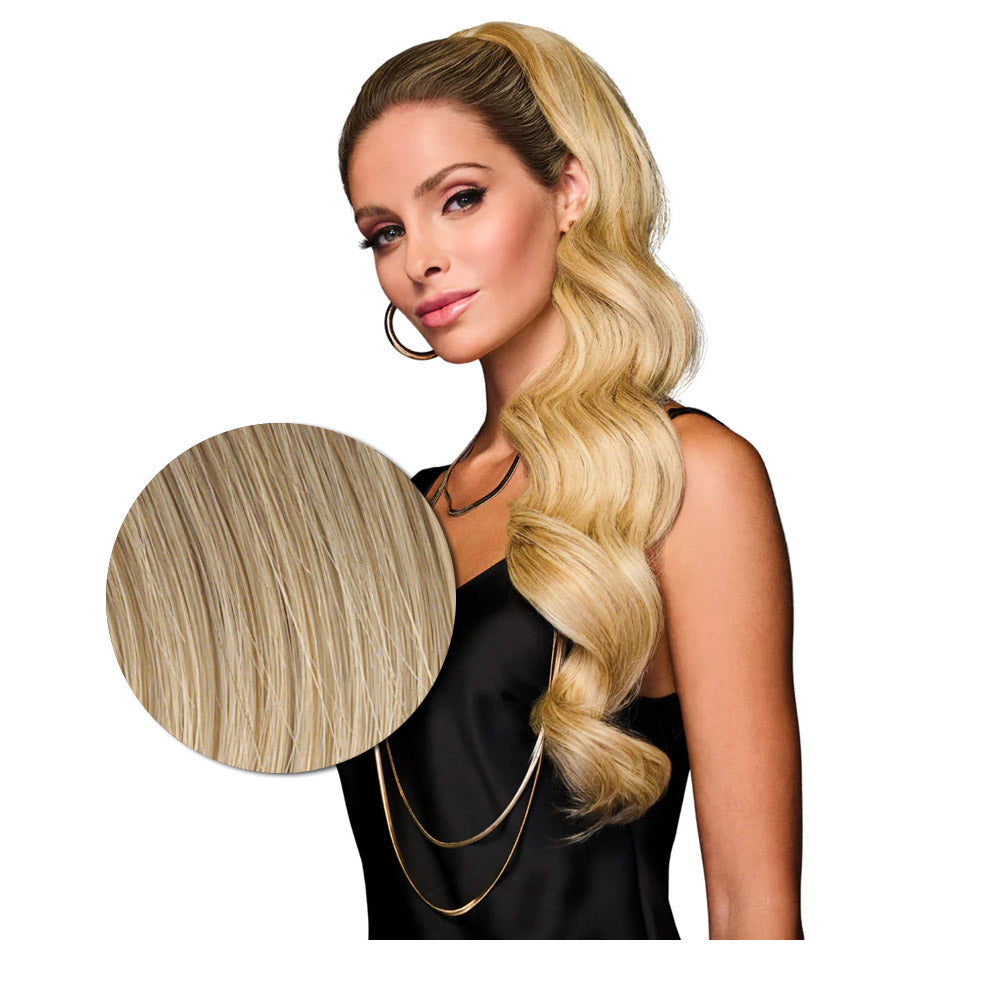 Hairdo Coda Mossa con Clip R14/88 Biondo Chiaro 69cm