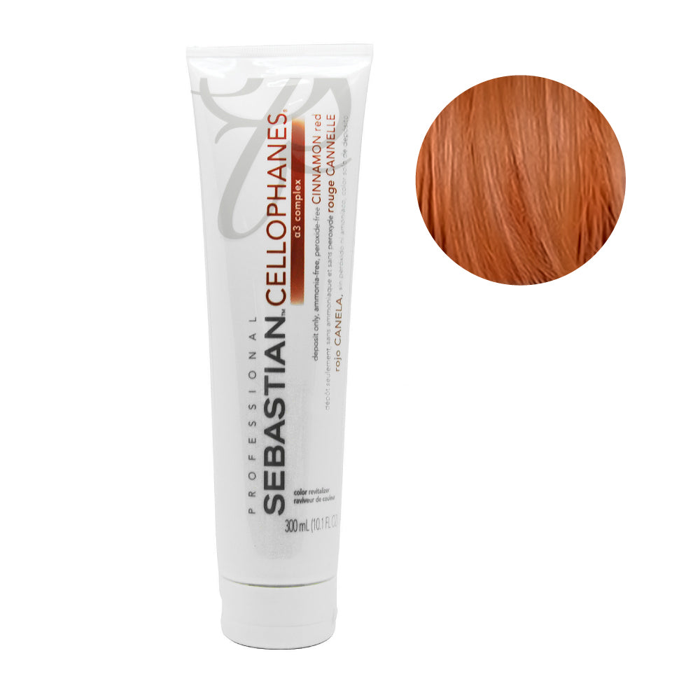 Sebastian Cellophanes Cinnamon Red 300ml - maschera riflessante
