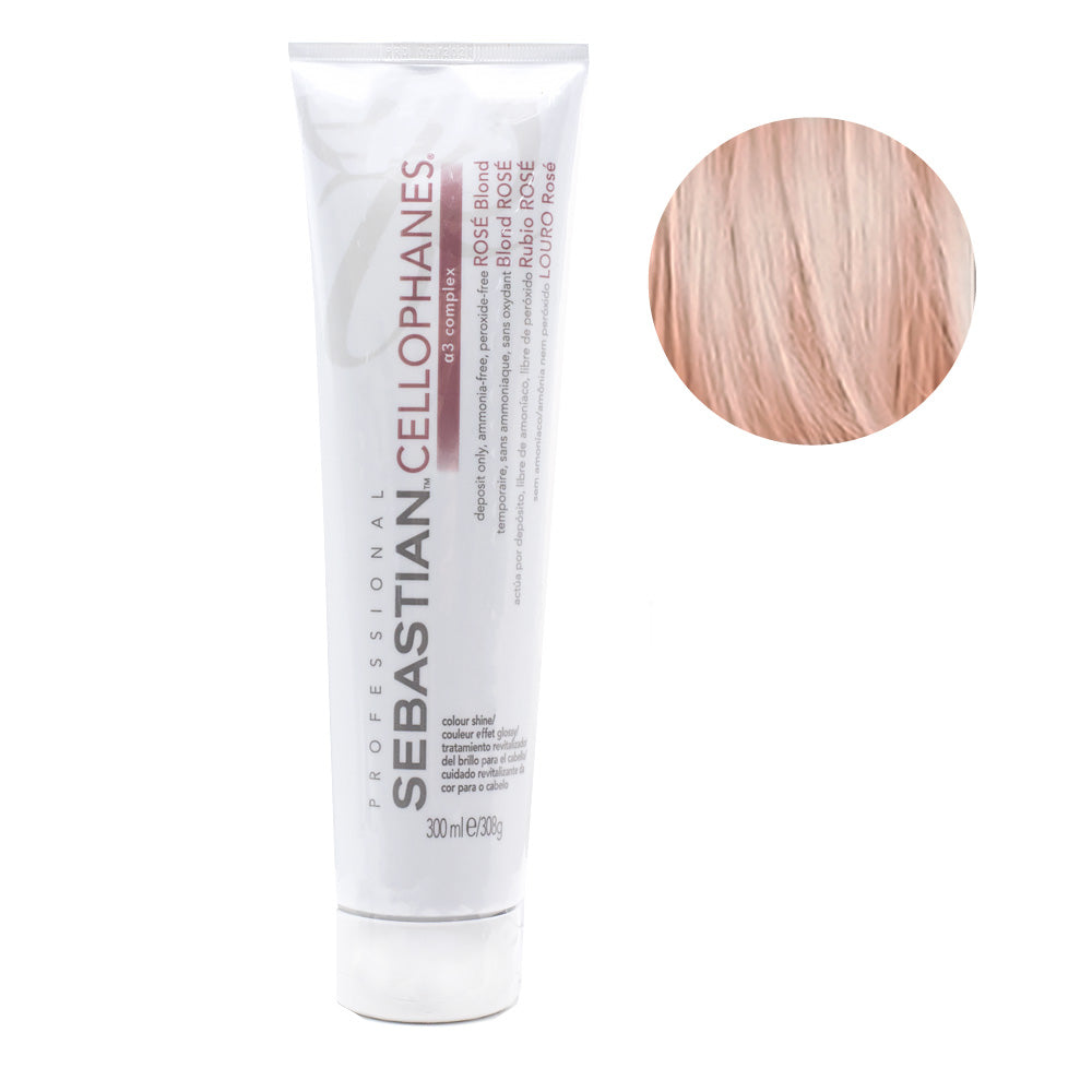 Sebastian Cellophanes Rose Blond 300ml - maschera riflessante