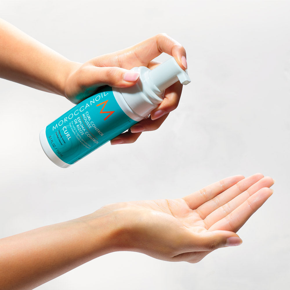 Moroccanoil Curl Control Mousse 150ml - schiuma ricci anticrespo