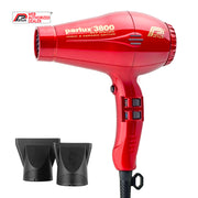 Parlux 3800 EcoFriendly Ionic & Ceramic - asciugacapelli professionale rosso