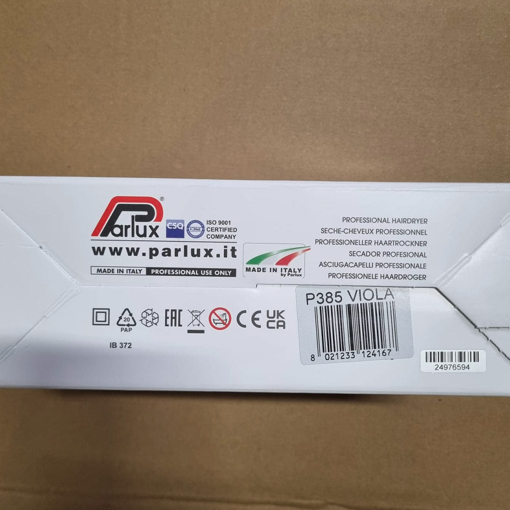 Parlux 385 Powerlight Ionic & Ceramic - asciugacapelli viola