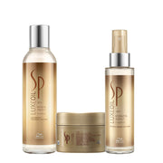 Wella SP Luxe Oil Keratine Protect Shampoo 200ml Mask 150ml Boost Essence 100ml
