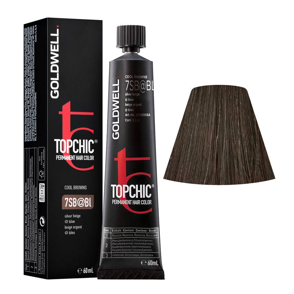 6SB Castano argento Goldwell Topchic Cool browns tb 60ml