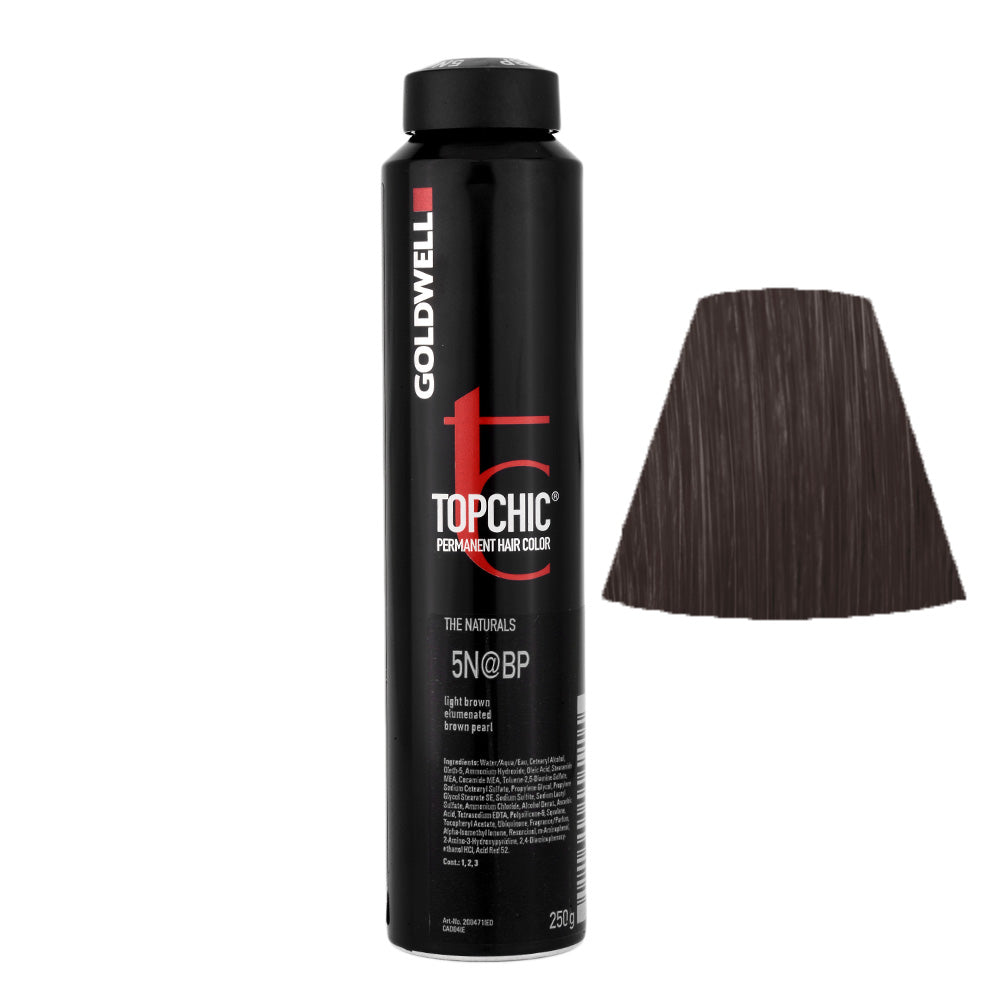 5N@BP Castano chiaro illuminato castano perla Goldwell Topchic Elumenated naturals can 250gr