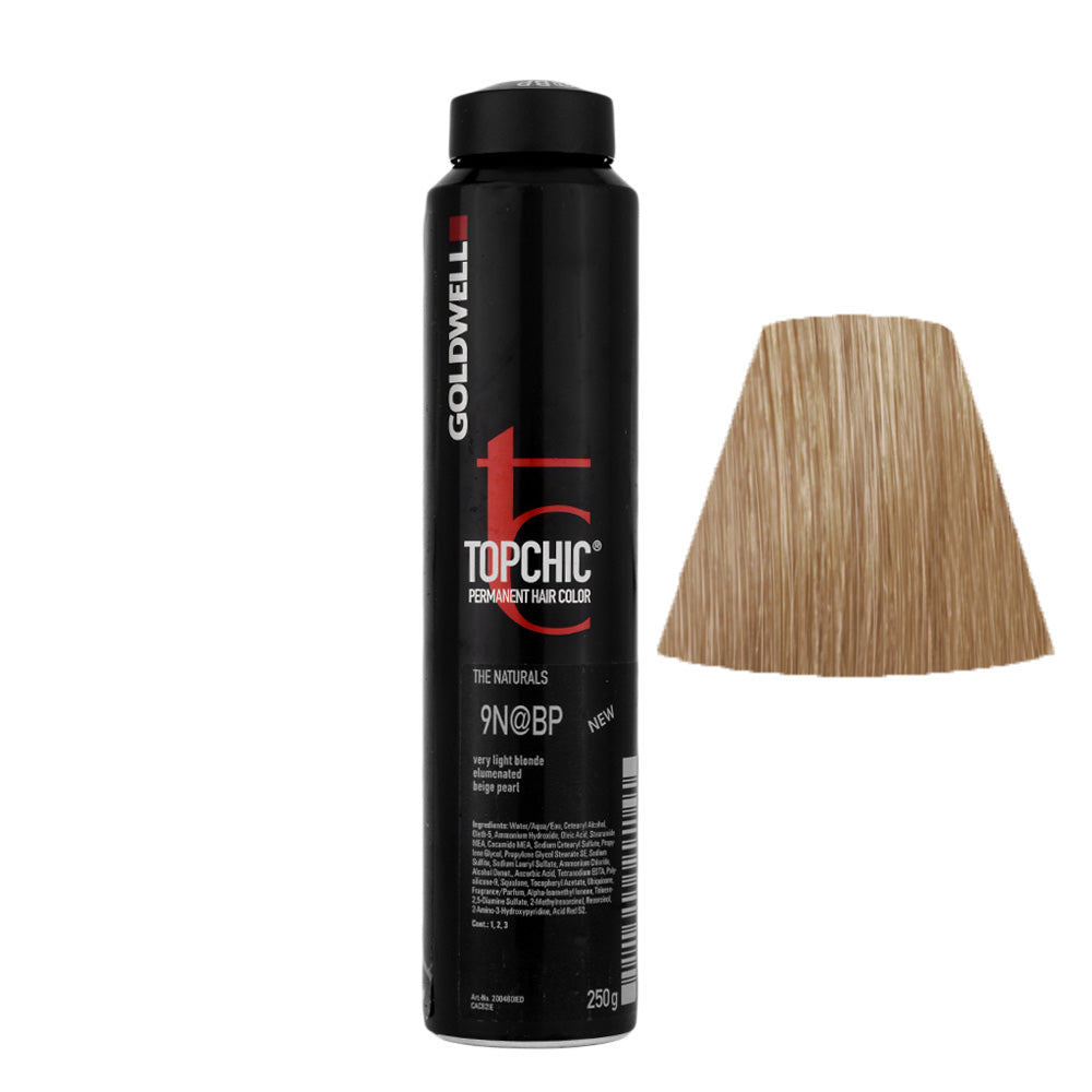 9N@BP Biondo chiarissimo illuminato beige perla Goldwell Topchic Elumenated naturals can 250gr