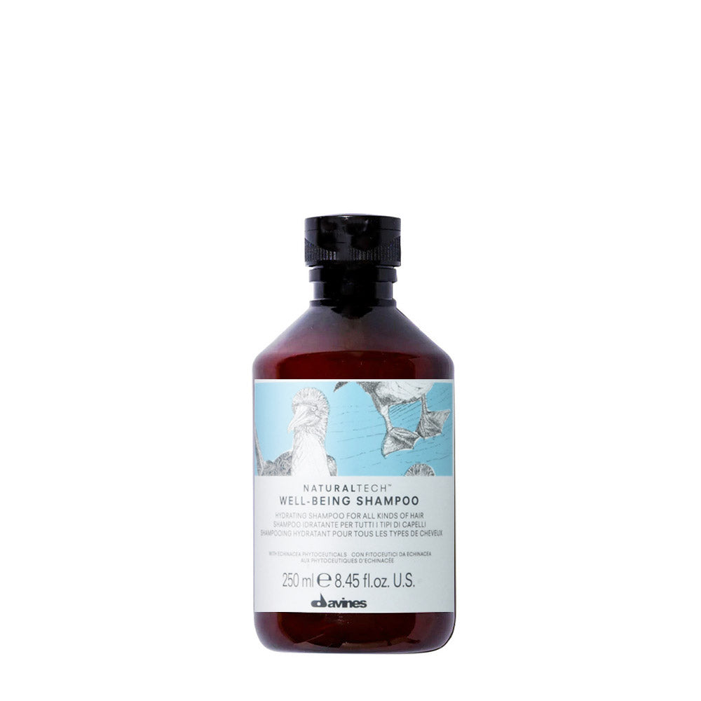 Davines Naturaltech Wellbeing Shampoo 250ml - shampoo idratante
