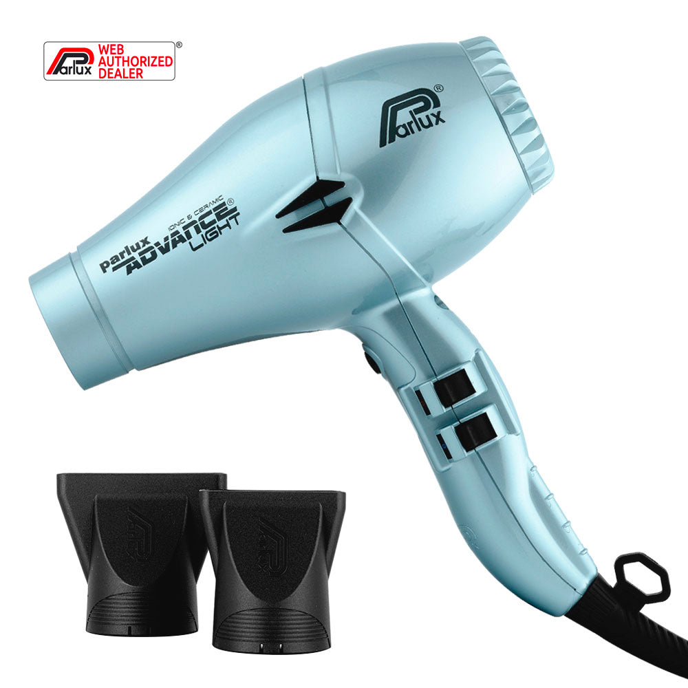 Parlux Advance light Ionic and ceramic Ghiaccio - asciugacapelli
