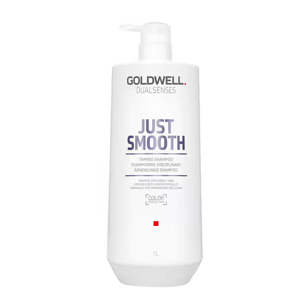 Goldwell Dualsenses Just Smooth Taming Shampoo 1000ml - shampoo disciplinante