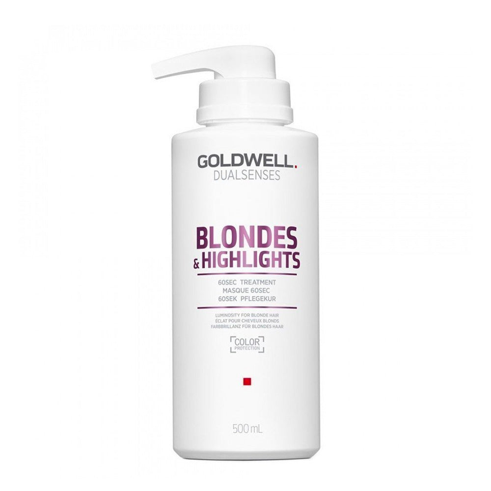 Goldwell Dualsenses Blonde & Highlights Anti-Yellow 60Sec Treatment 500ml