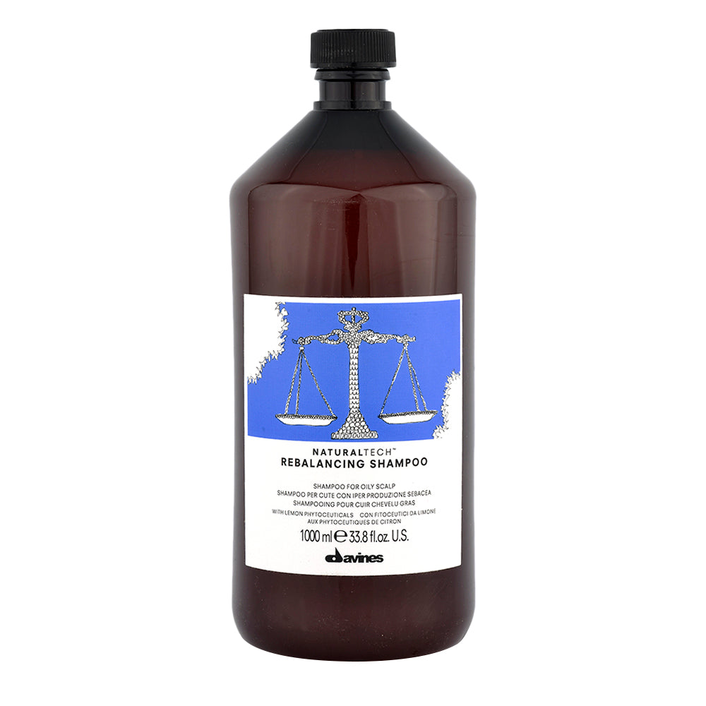 Davines Naturaltech Rebalancing Shampoo 1000ml  - shampoo riequilibrante