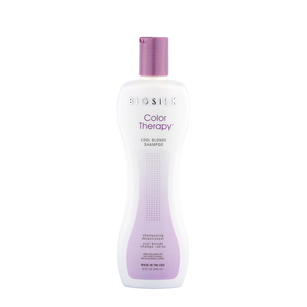 Biosilk Color Therapy Cool Blonde Shampoo 355ml - shampoo anti giallo