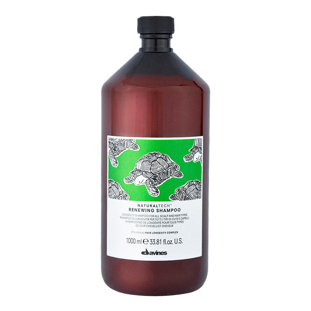 Davines Naturaltech Renewing Shampoo 1000ml  - shampoo di longevità