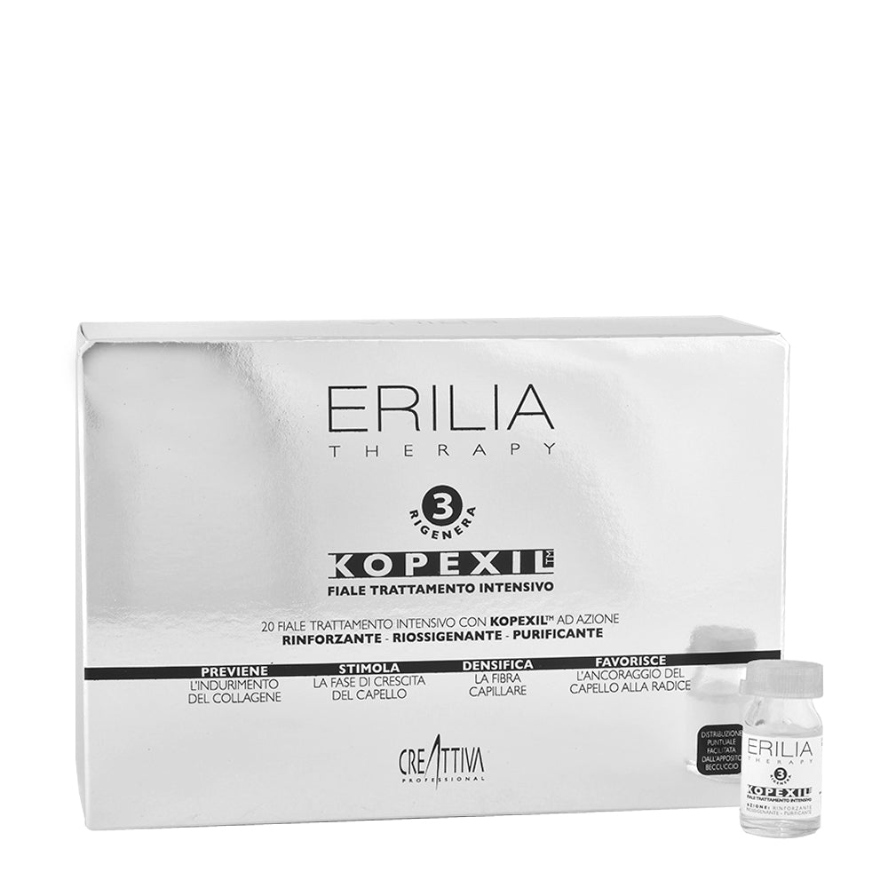 Erilia Kopexil Fiale Trattamento Intensivo Anticaduta 20x8ml