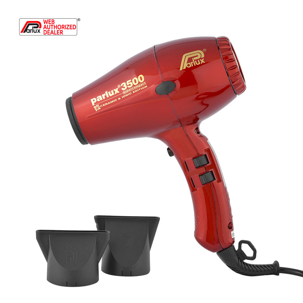 Parlux 3500 Supercompact rosso - asciugacapelli