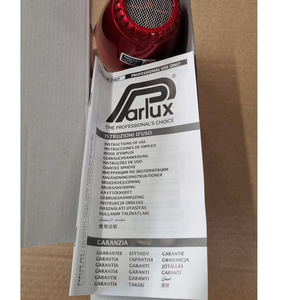 Parlux 3500 Supercompact rosso - asciugacapelli