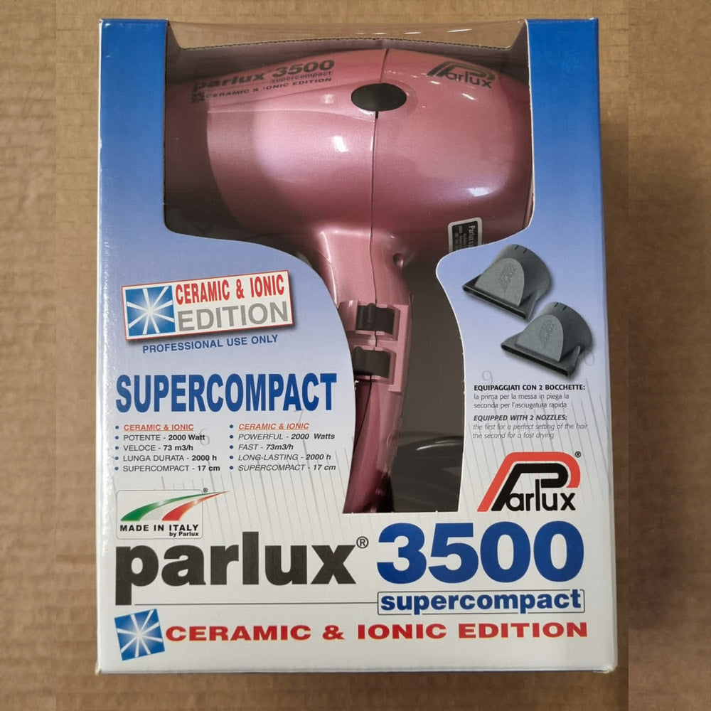 Parlux 3500 Supercompact rosa - asciugacapelli