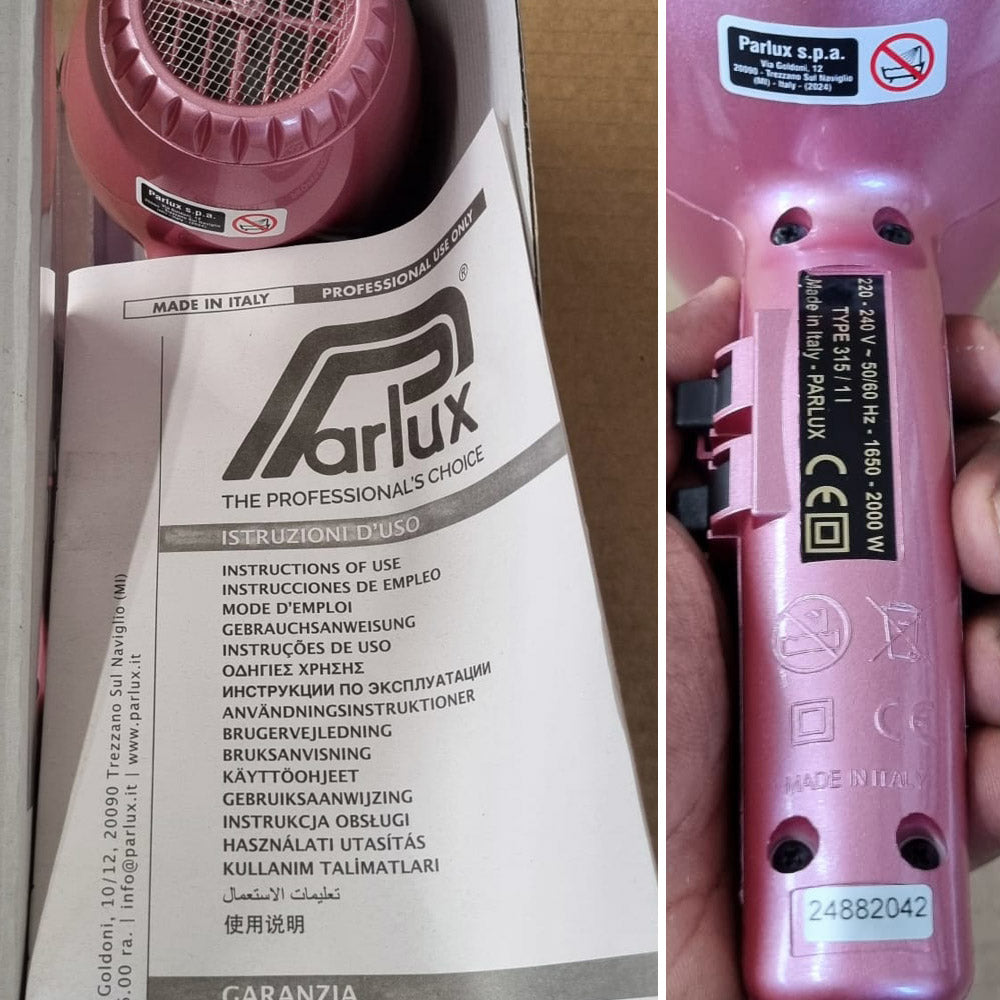 Parlux 3500 Supercompact rosa - asciugacapelli